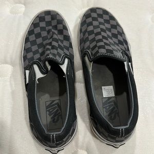 Vans, slip on style.